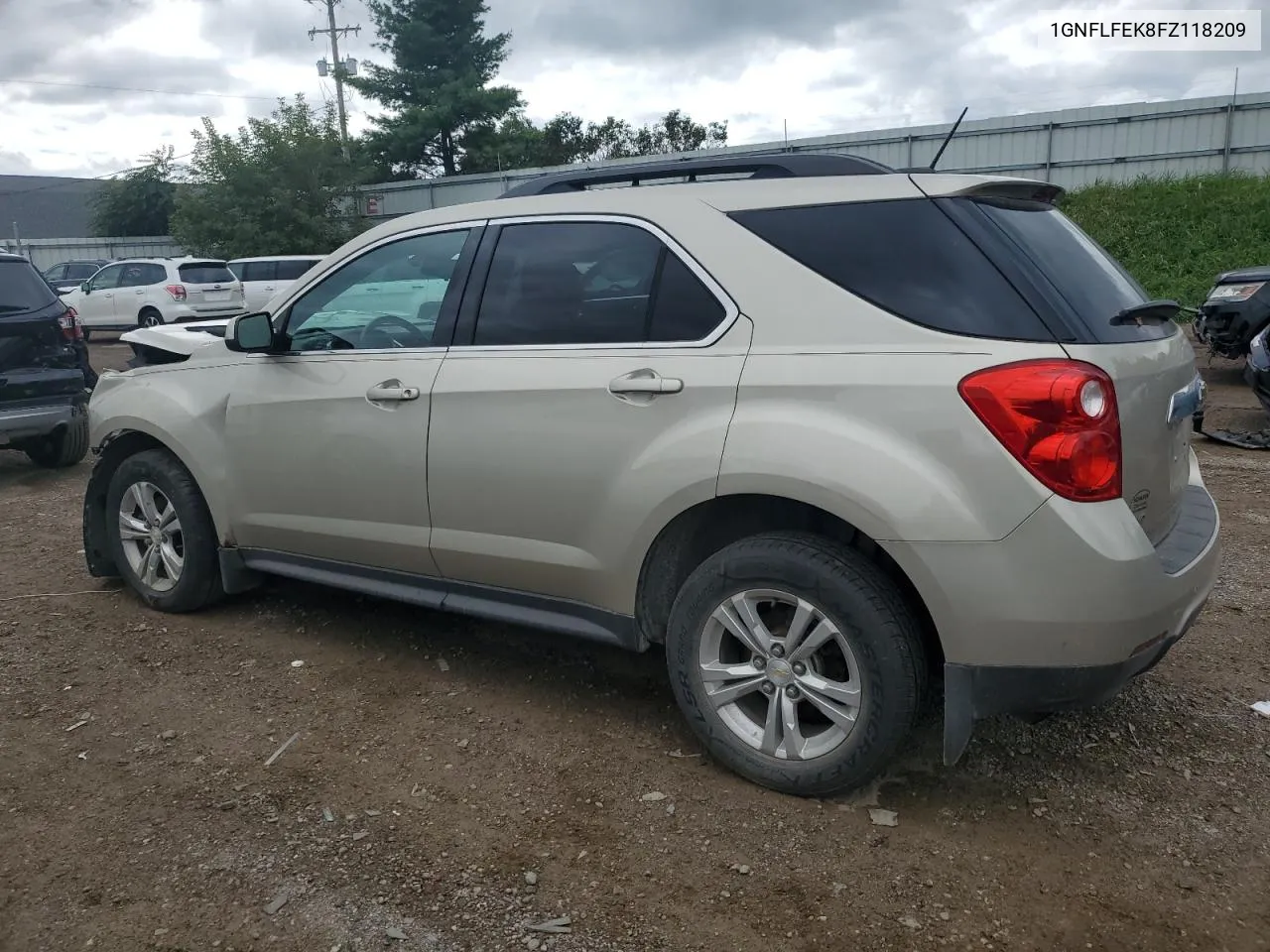 2015 Chevrolet Equinox Lt VIN: 1GNFLFEK8FZ118209 Lot: 69025674