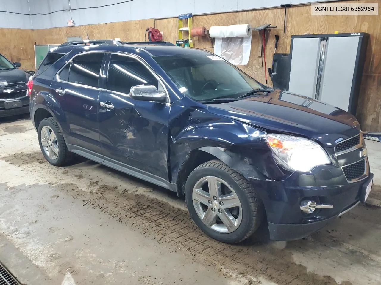 2015 Chevrolet Equinox Ltz VIN: 2GNFLHE38F6352964 Lot: 69052404