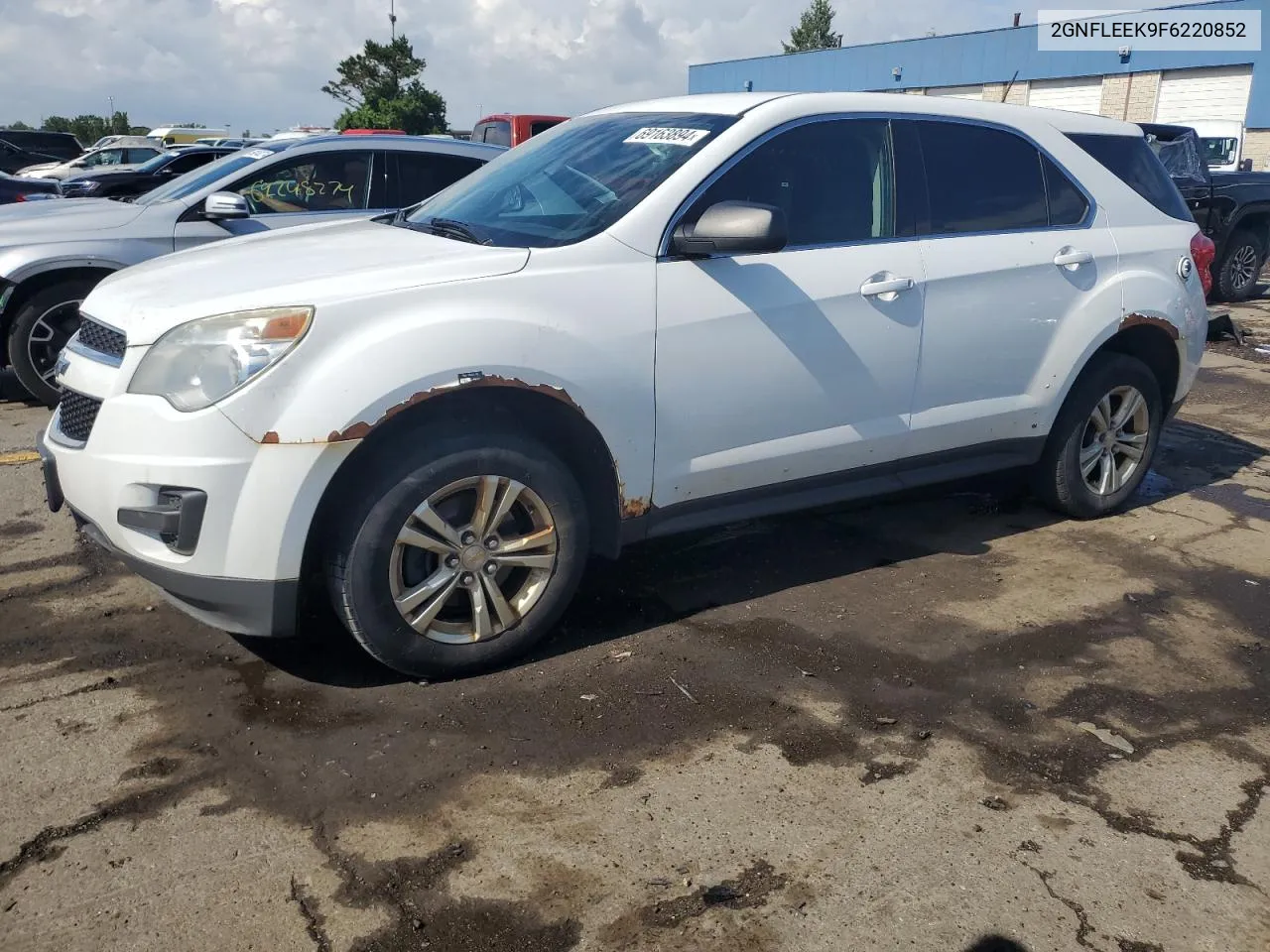 2015 Chevrolet Equinox Ls VIN: 2GNFLEEK9F6220852 Lot: 69163894