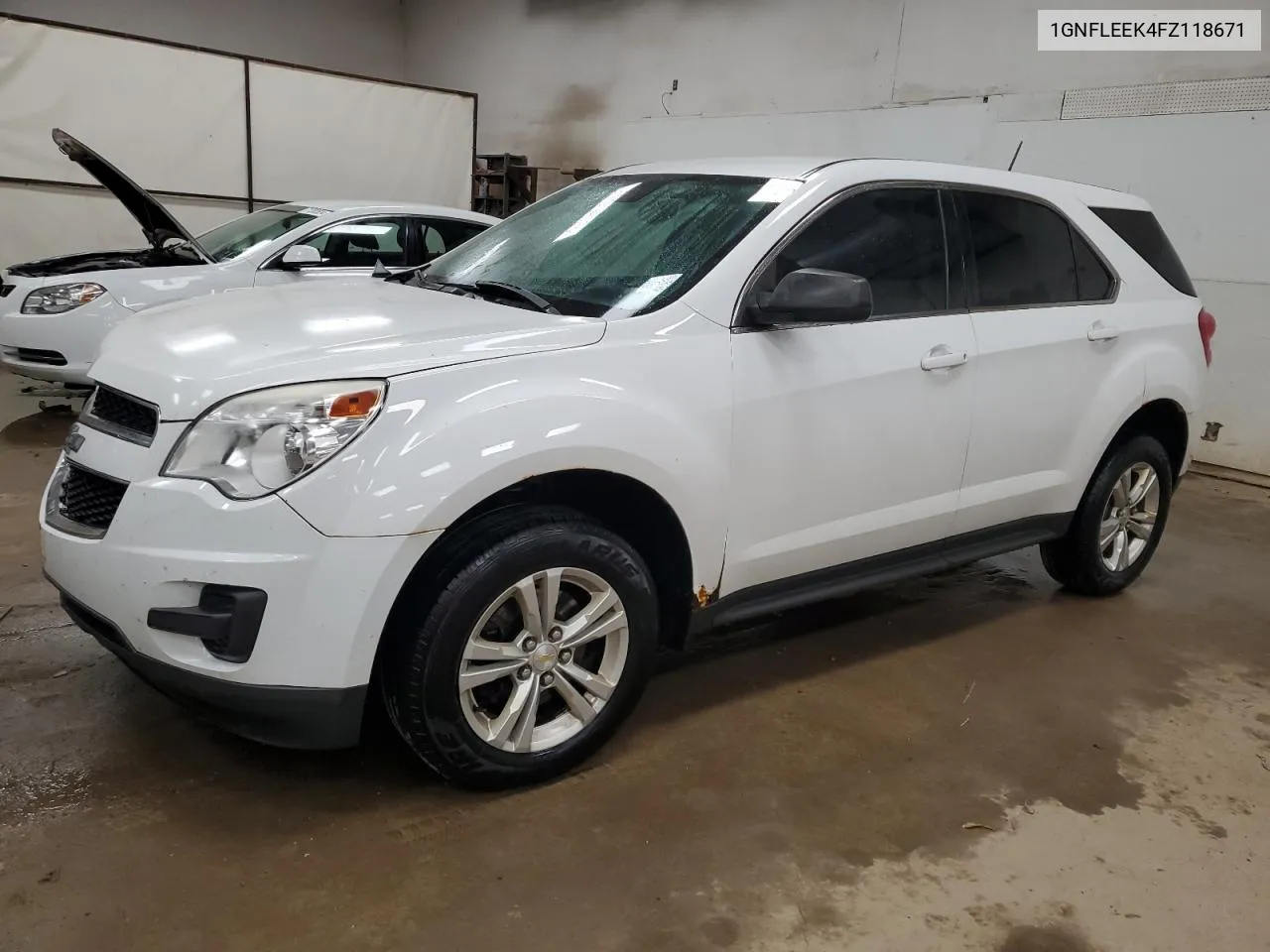 2015 Chevrolet Equinox Ls VIN: 1GNFLEEK4FZ118671 Lot: 69228874