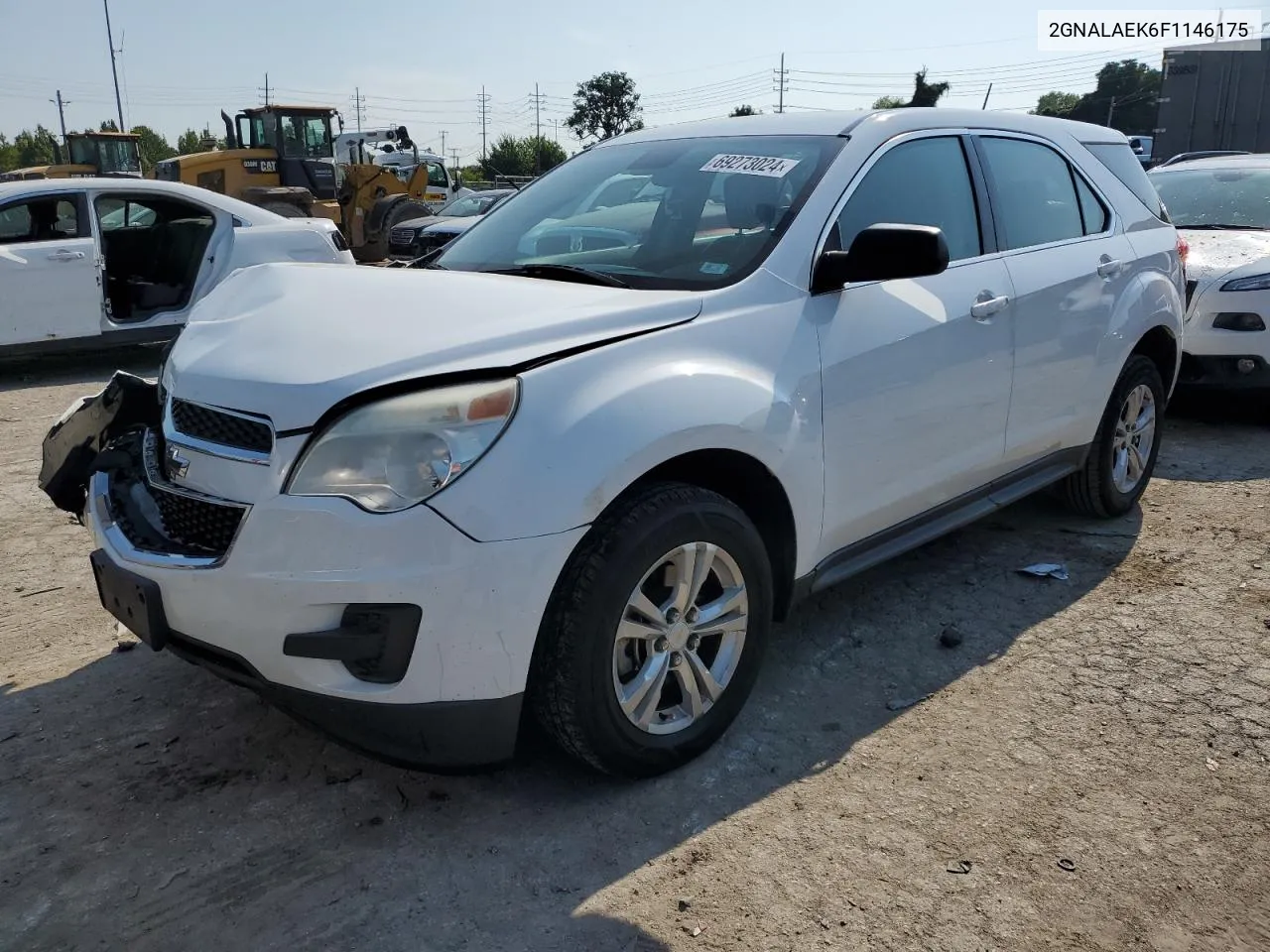 2015 Chevrolet Equinox Ls VIN: 2GNALAEK6F1146175 Lot: 69273024