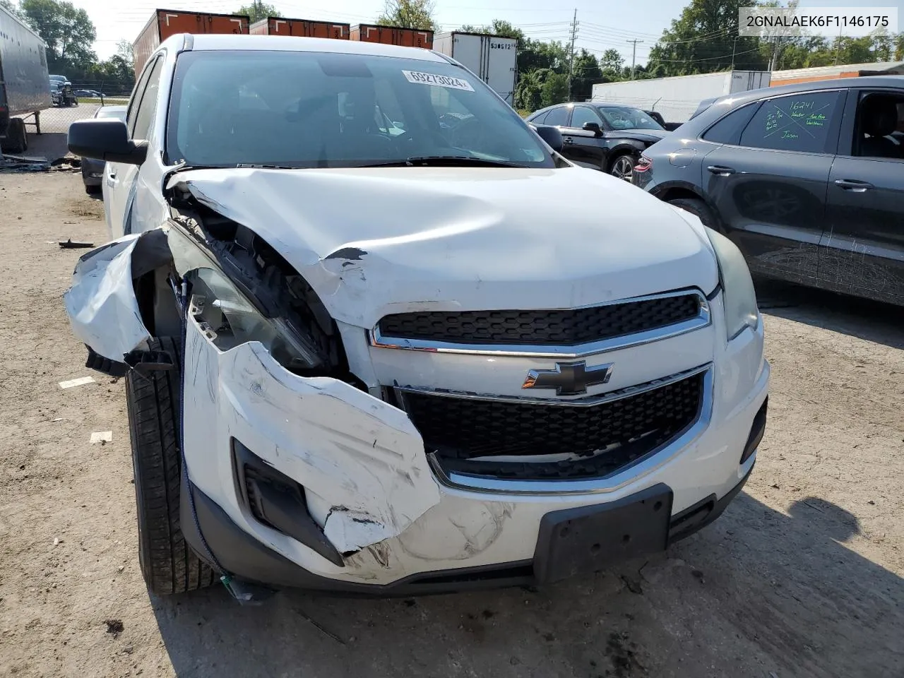 2015 Chevrolet Equinox Ls VIN: 2GNALAEK6F1146175 Lot: 69273024