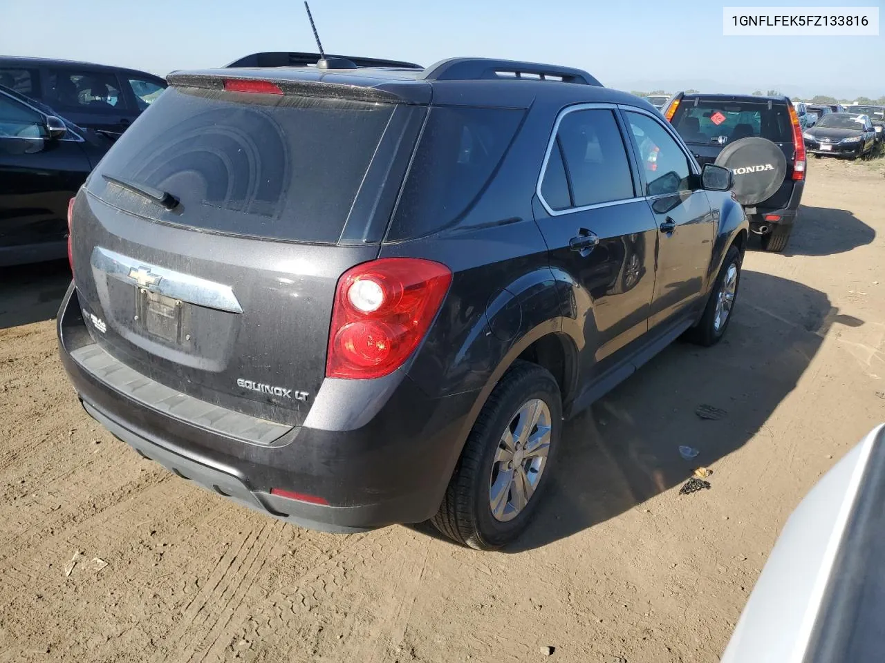 1GNFLFEK5FZ133816 2015 Chevrolet Equinox Lt