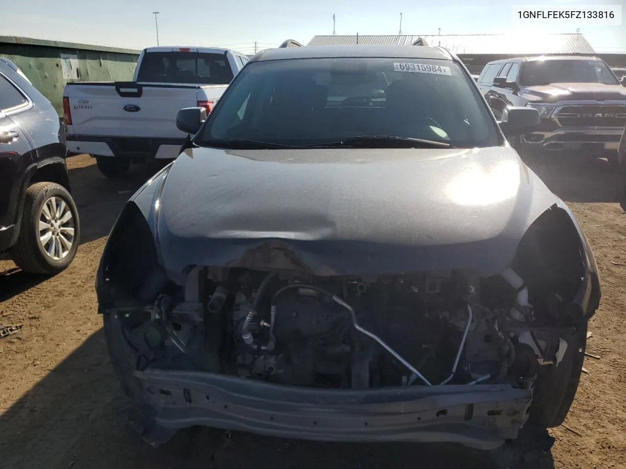 1GNFLFEK5FZ133816 2015 Chevrolet Equinox Lt