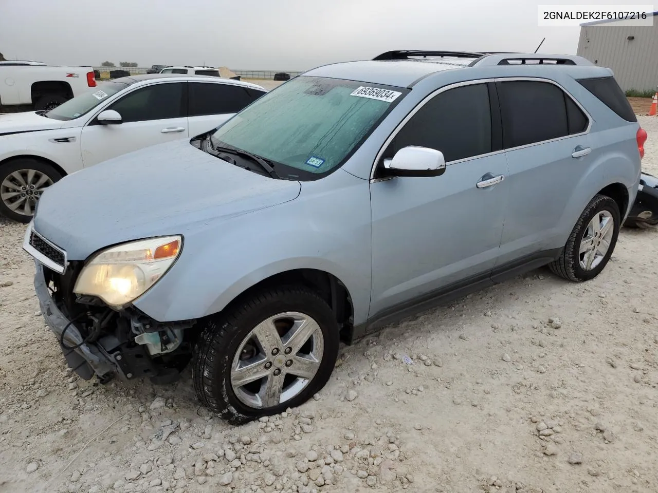 2015 Chevrolet Equinox Ltz VIN: 2GNALDEK2F6107216 Lot: 69369034