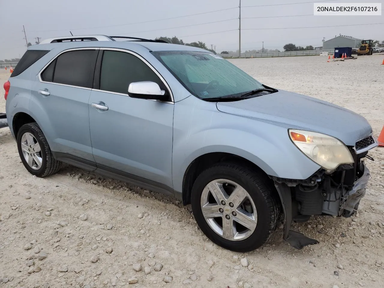 2015 Chevrolet Equinox Ltz VIN: 2GNALDEK2F6107216 Lot: 69369034