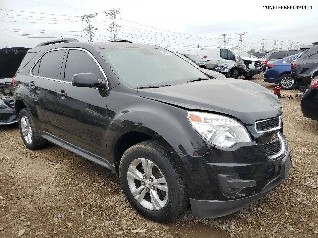 2015 Chevrolet Equinox Lt VIN: 2GNFLFEK8F6391114 Lot: 69475394