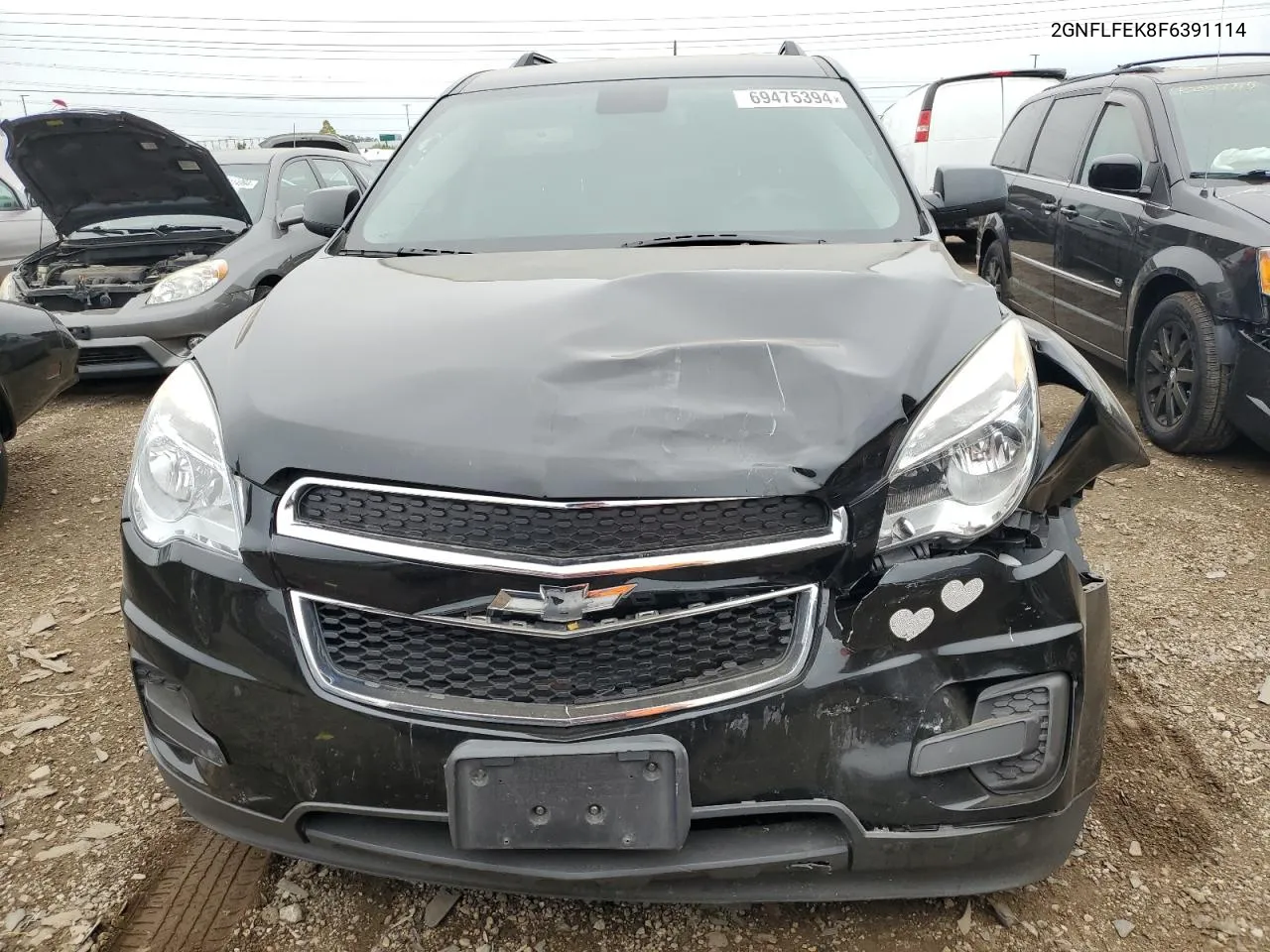 2GNFLFEK8F6391114 2015 Chevrolet Equinox Lt