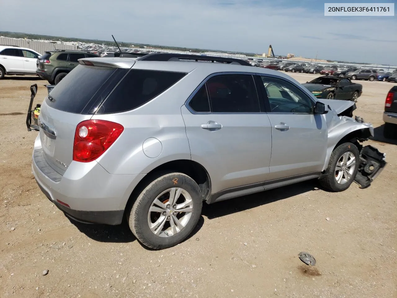 2015 Chevrolet Equinox Lt VIN: 2GNFLGEK3F6411761 Lot: 69706854