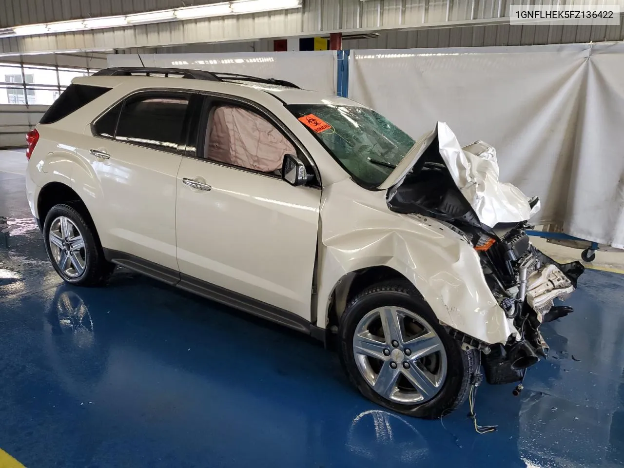 2015 Chevrolet Equinox Ltz VIN: 1GNFLHEK5FZ136422 Lot: 69871654