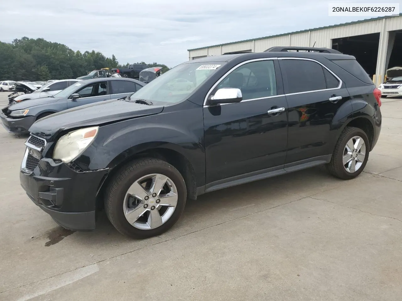 2015 Chevrolet Equinox Lt VIN: 2GNALBEK0F6226287 Lot: 69933374