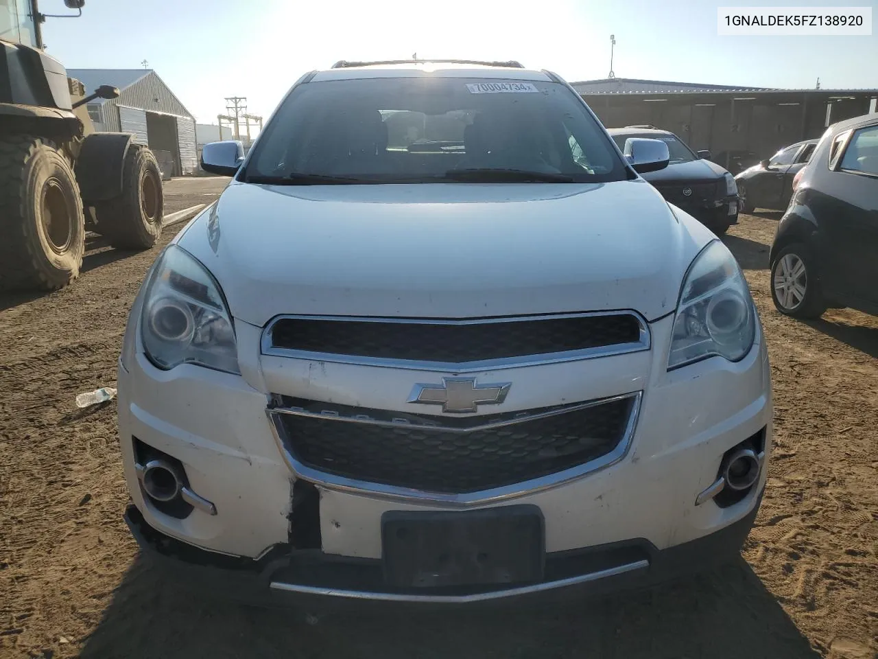 2015 Chevrolet Equinox Ltz VIN: 1GNALDEK5FZ138920 Lot: 70004734