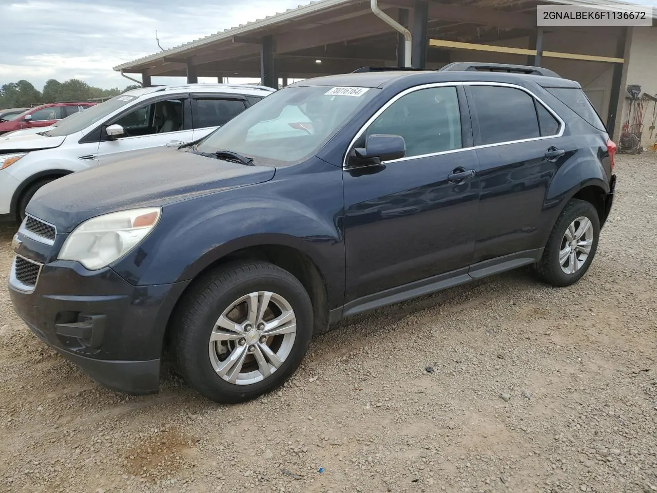 2015 Chevrolet Equinox Lt VIN: 2GNALBEK6F1136672 Lot: 70016164