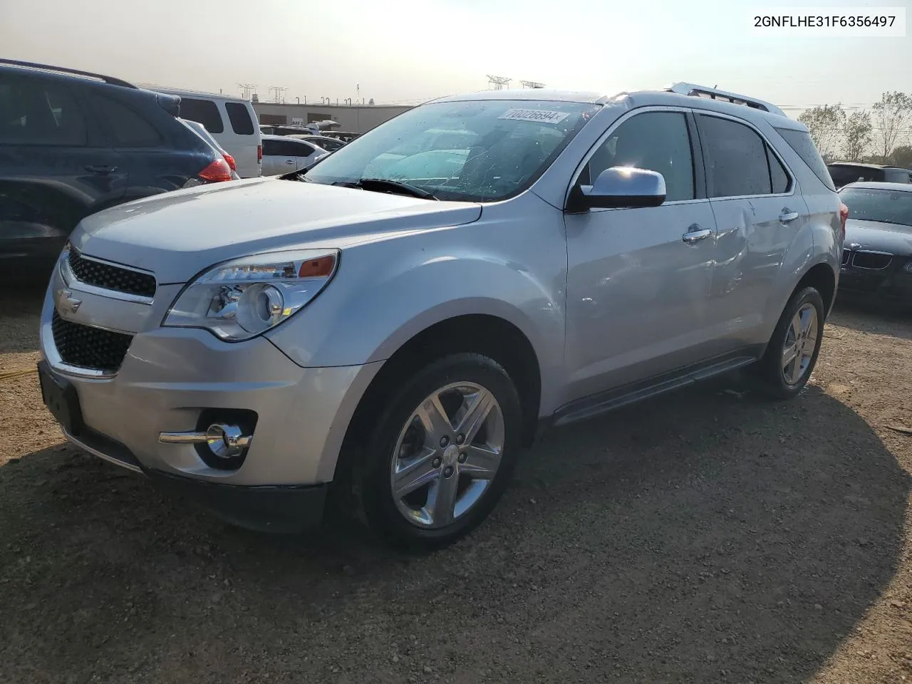 2015 Chevrolet Equinox Ltz VIN: 2GNFLHE31F6356497 Lot: 70026694