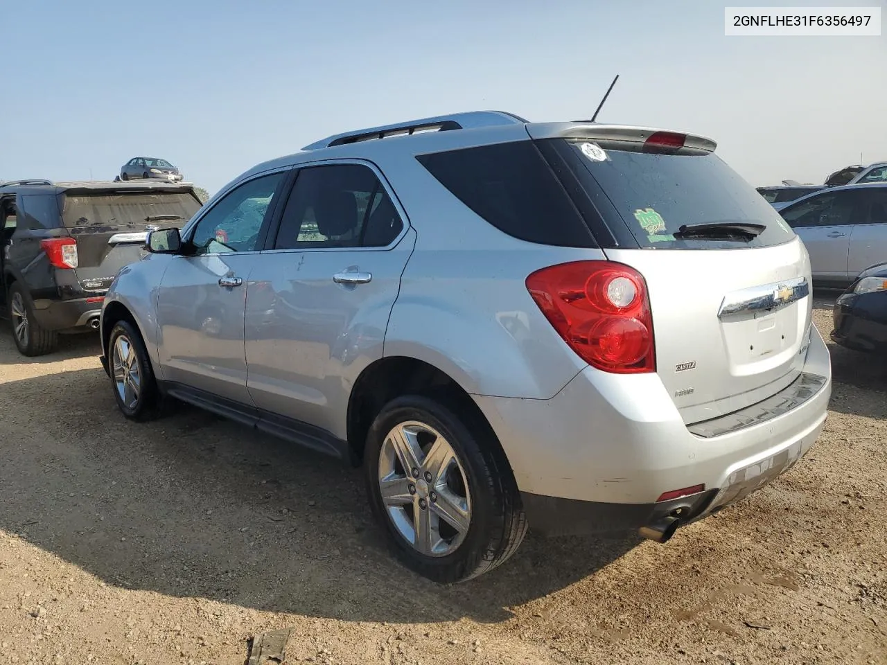 2015 Chevrolet Equinox Ltz VIN: 2GNFLHE31F6356497 Lot: 70026694