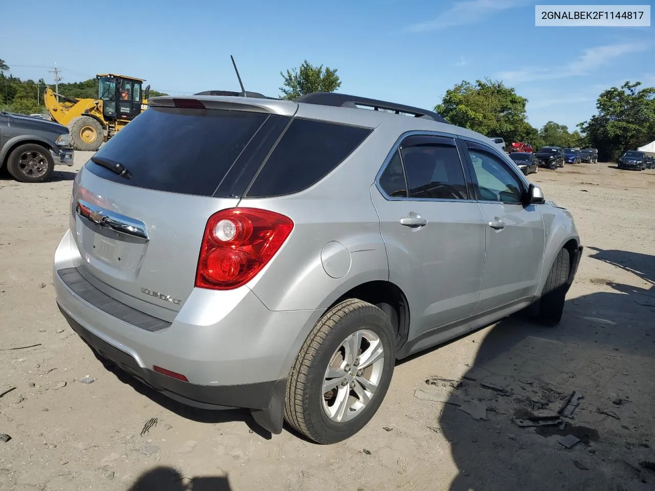 2015 Chevrolet Equinox Lt VIN: 2GNALBEK2F1144817 Lot: 70211274