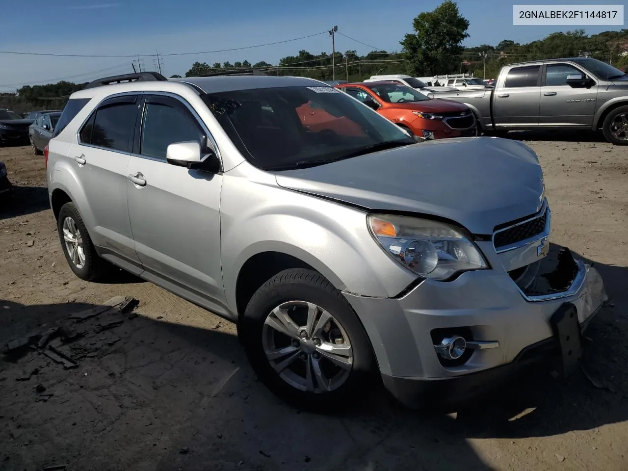 2015 Chevrolet Equinox Lt VIN: 2GNALBEK2F1144817 Lot: 70211274