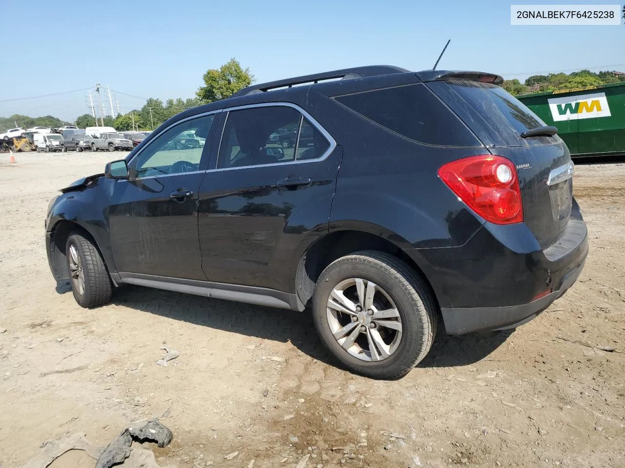 2015 Chevrolet Equinox Lt VIN: 2GNALBEK7F6425238 Lot: 70214554