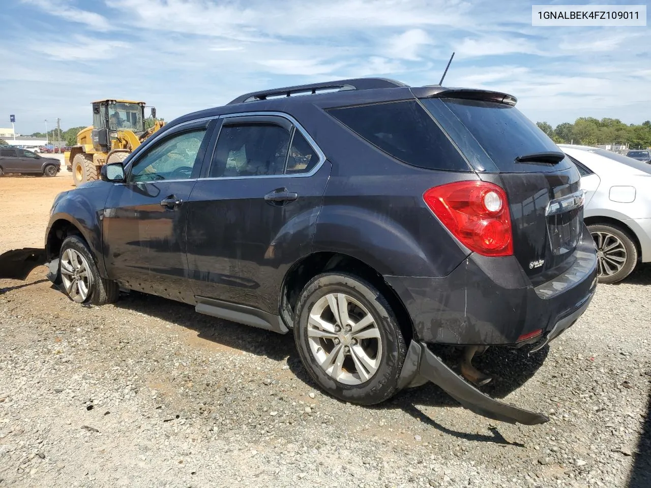 2015 Chevrolet Equinox Lt VIN: 1GNALBEK4FZ109011 Lot: 70230514