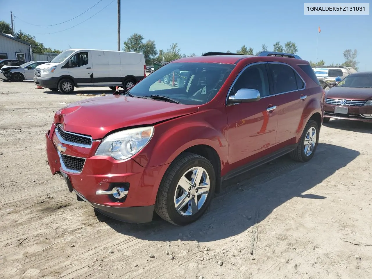 2015 Chevrolet Equinox Ltz VIN: 1GNALDEK5FZ131031 Lot: 70276654