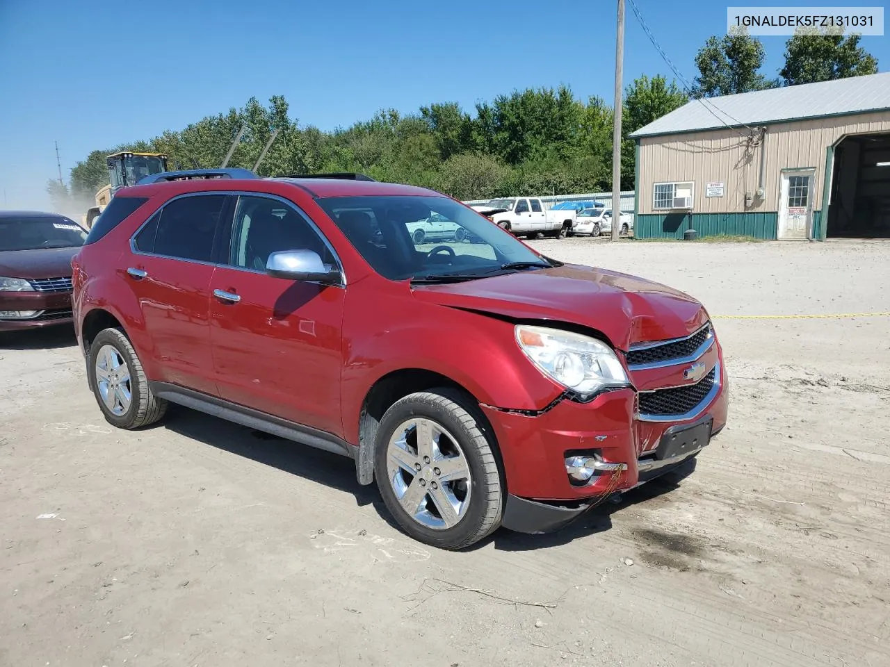 1GNALDEK5FZ131031 2015 Chevrolet Equinox Ltz