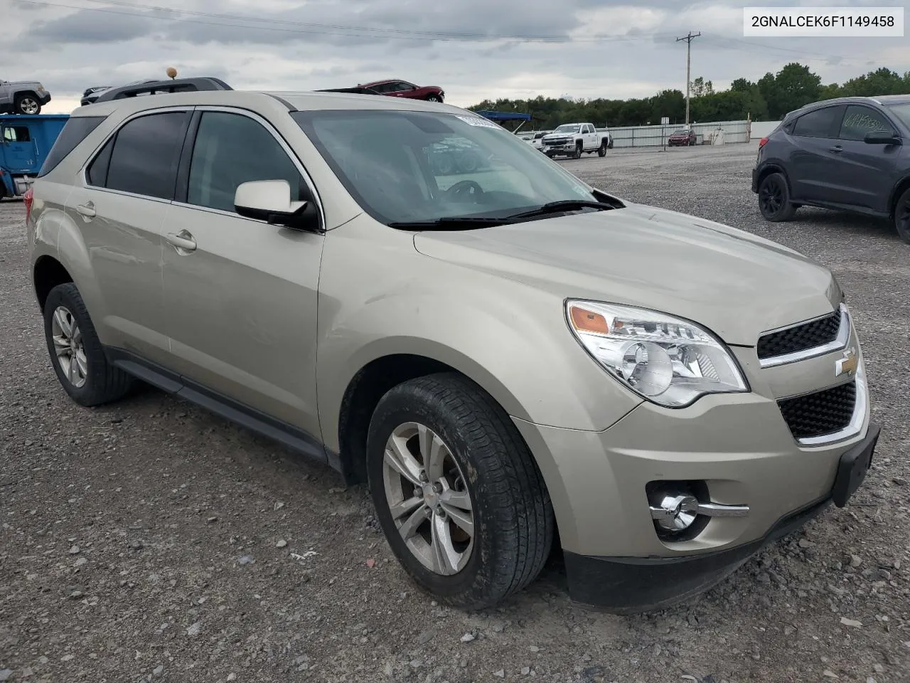 2015 Chevrolet Equinox Lt VIN: 2GNALCEK6F1149458 Lot: 70302904