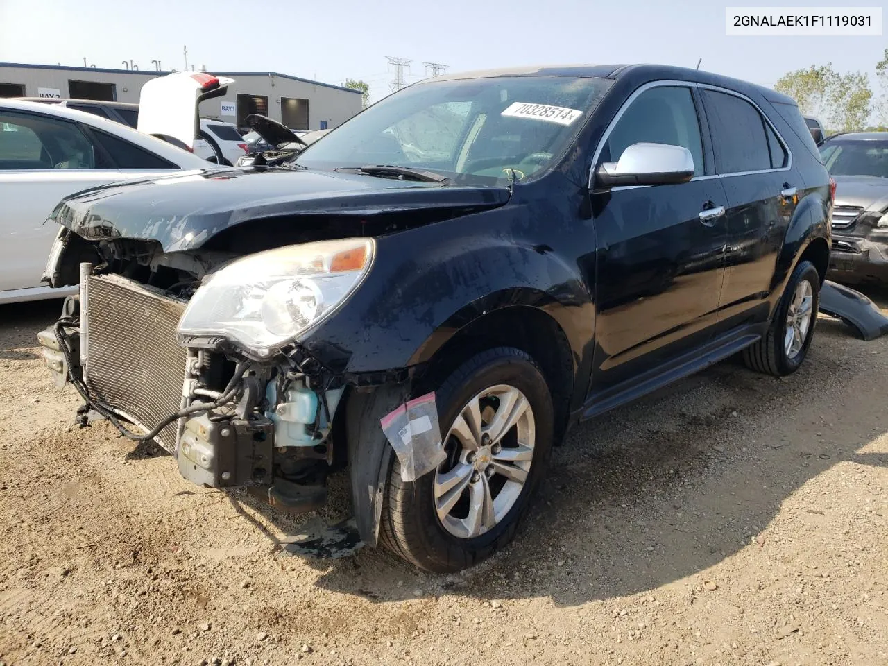 2015 Chevrolet Equinox Ls VIN: 2GNALAEK1F1119031 Lot: 70328514