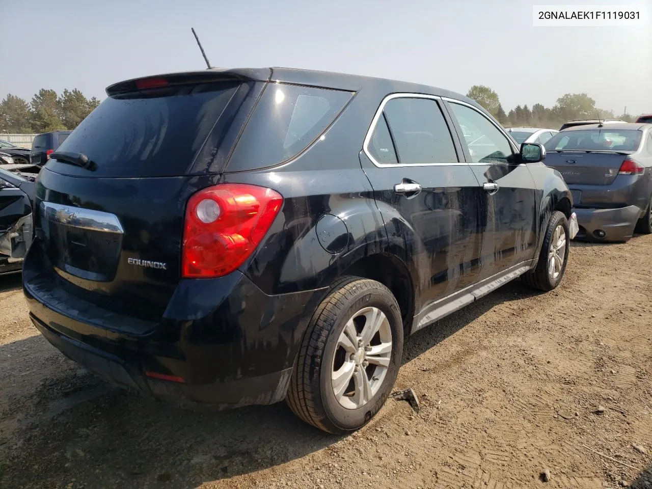 2015 Chevrolet Equinox Ls VIN: 2GNALAEK1F1119031 Lot: 70328514