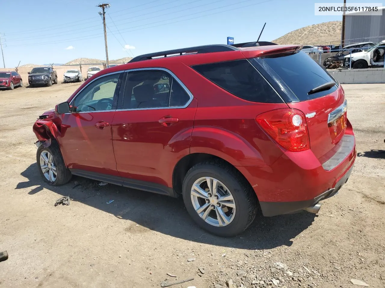 2015 Chevrolet Equinox Lt VIN: 2GNFLCE35F6117845 Lot: 70342834