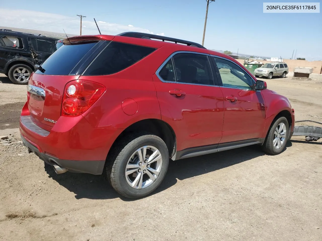 2015 Chevrolet Equinox Lt VIN: 2GNFLCE35F6117845 Lot: 70342834