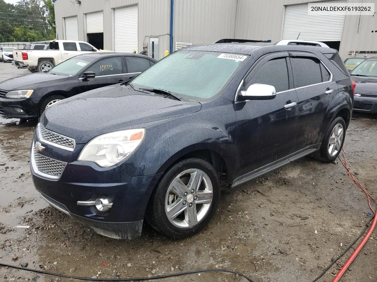 2GNALDEKXF6193262 2015 Chevrolet Equinox Ltz