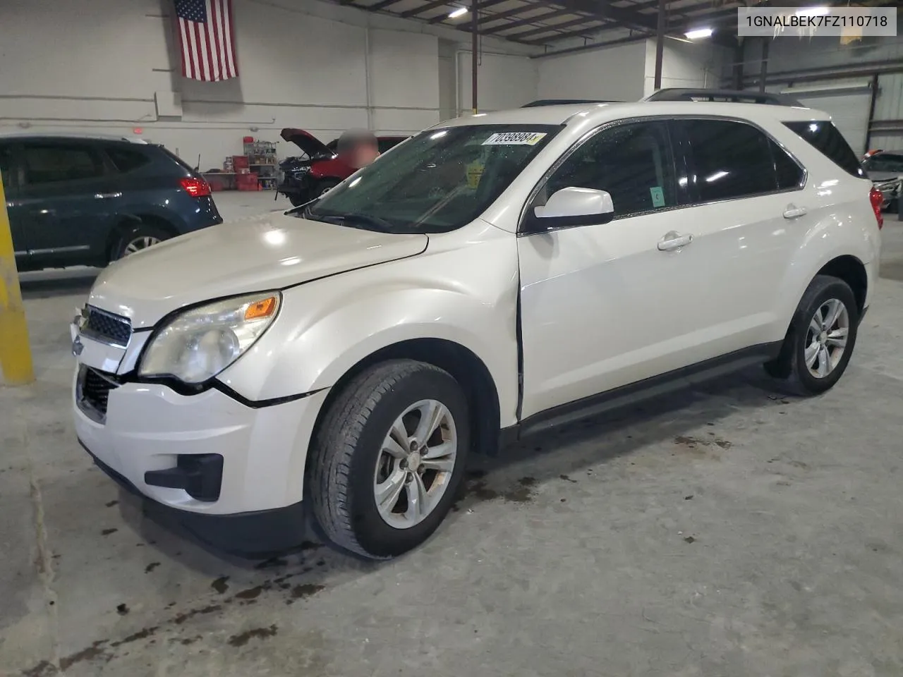 2015 Chevrolet Equinox Lt VIN: 1GNALBEK7FZ110718 Lot: 70398984