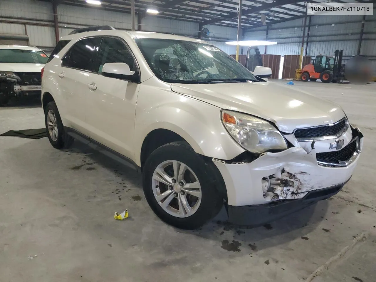 2015 Chevrolet Equinox Lt VIN: 1GNALBEK7FZ110718 Lot: 70398984