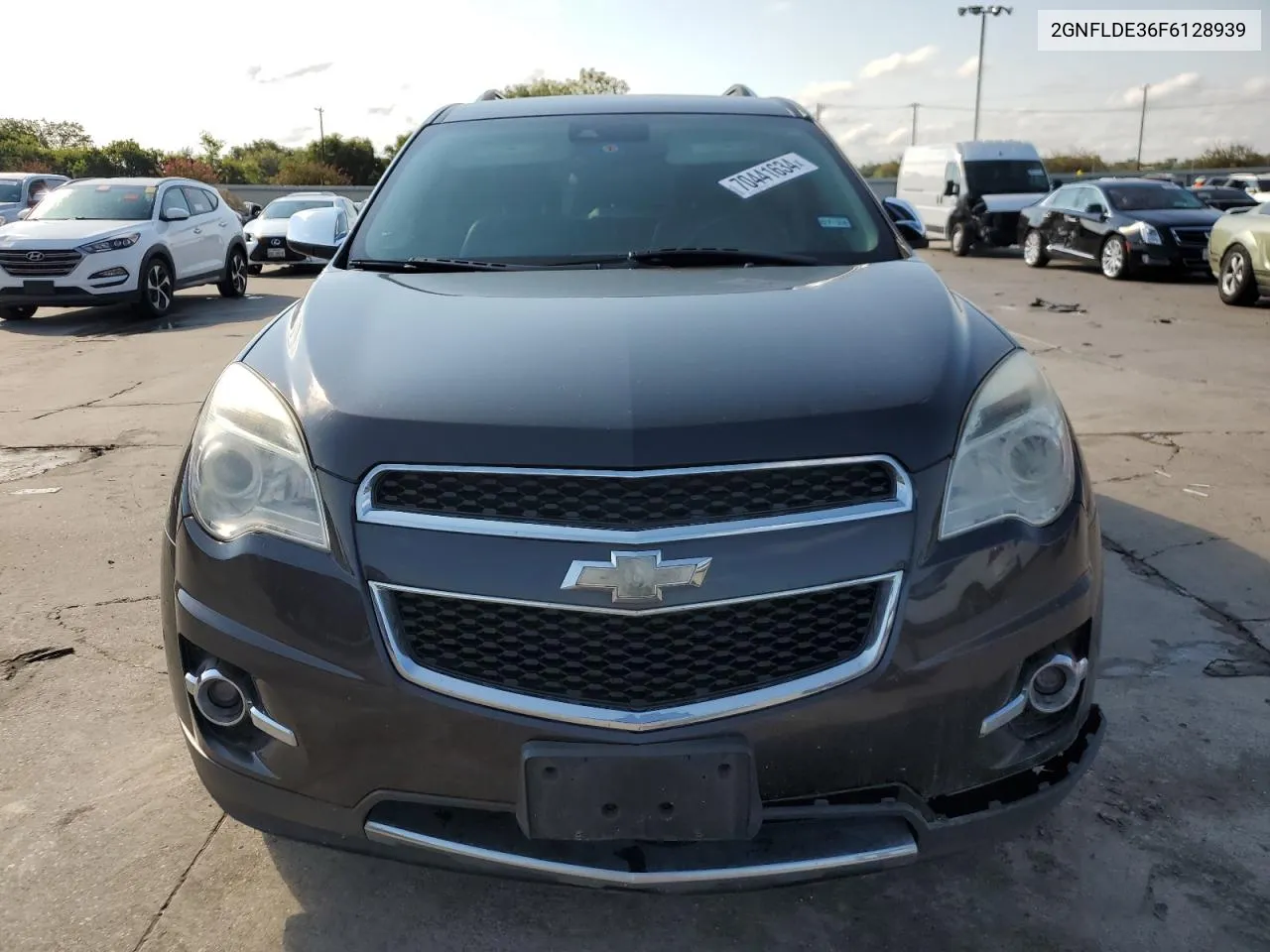 2015 Chevrolet Equinox Ltz VIN: 2GNFLDE36F6128939 Lot: 70441634