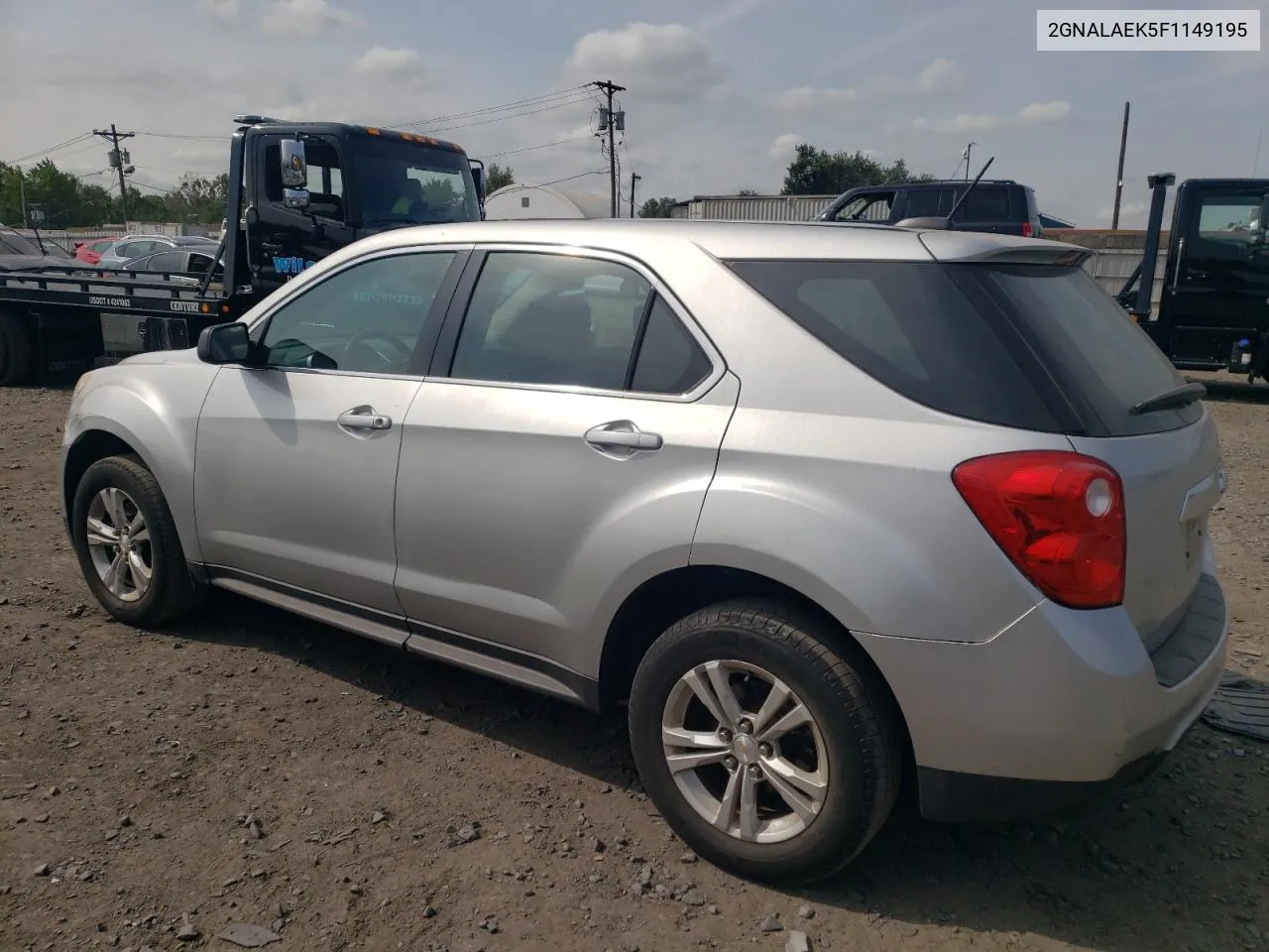 2015 Chevrolet Equinox Ls VIN: 2GNALAEK5F1149195 Lot: 70497734