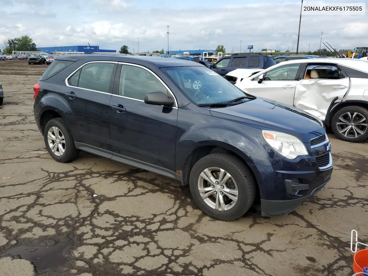 2GNALAEKXF6175505 2015 Chevrolet Equinox Ls