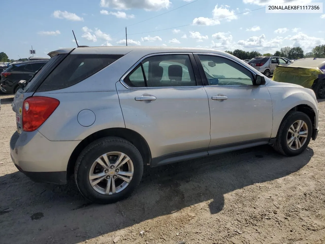 2015 Chevrolet Equinox Ls VIN: 2GNALAEK8F1117356 Lot: 70584164