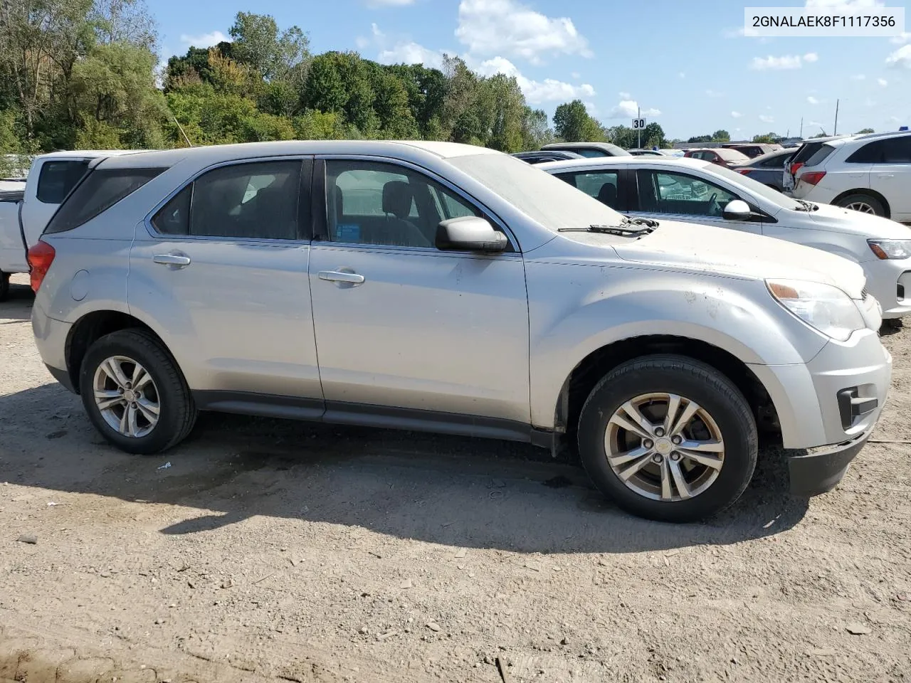 2015 Chevrolet Equinox Ls VIN: 2GNALAEK8F1117356 Lot: 70584164