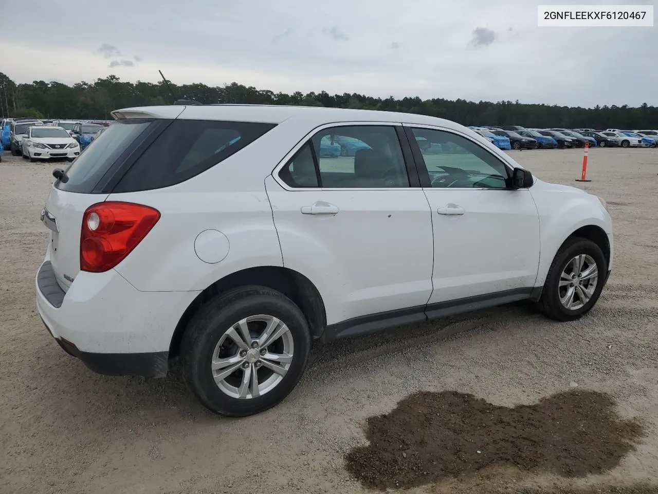 2015 Chevrolet Equinox Ls VIN: 2GNFLEEKXF6120467 Lot: 70599134