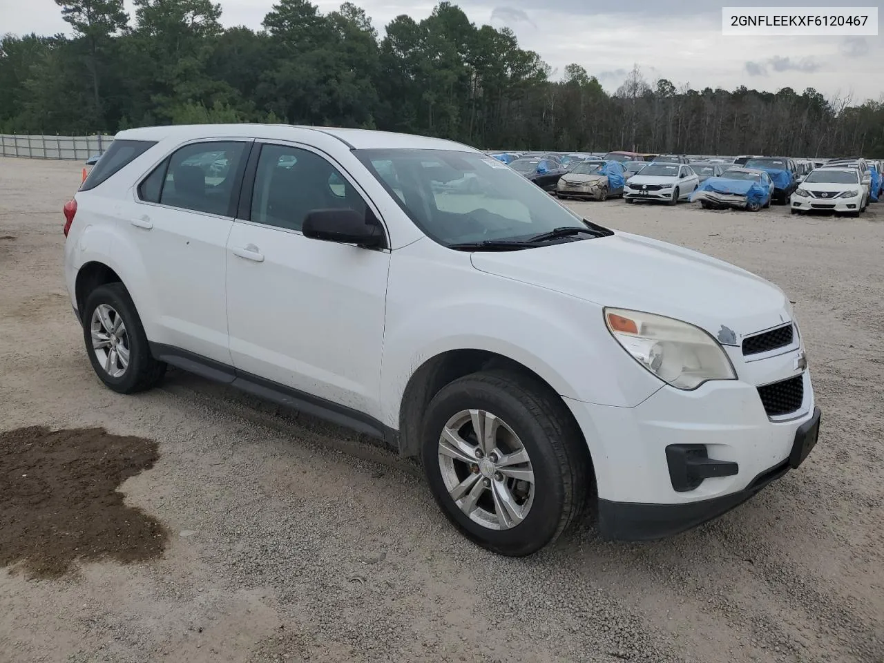 2015 Chevrolet Equinox Ls VIN: 2GNFLEEKXF6120467 Lot: 70599134