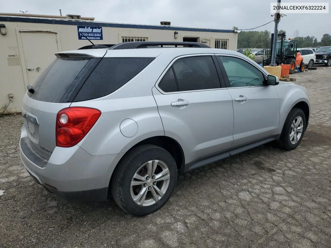 2015 Chevrolet Equinox Lt VIN: 2GNALCEKXF6322224 Lot: 70601584