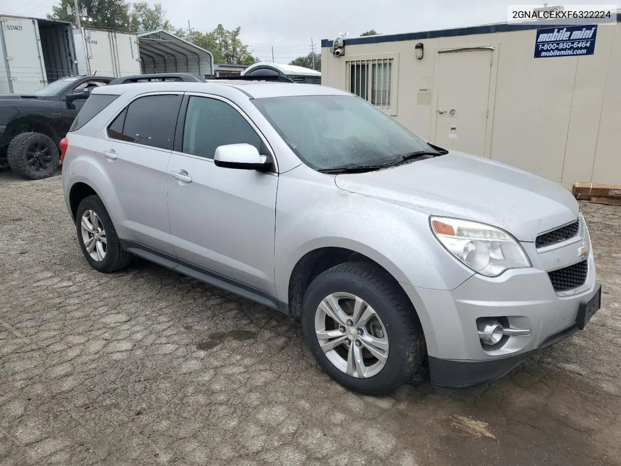 2015 Chevrolet Equinox Lt VIN: 2GNALCEKXF6322224 Lot: 70601584