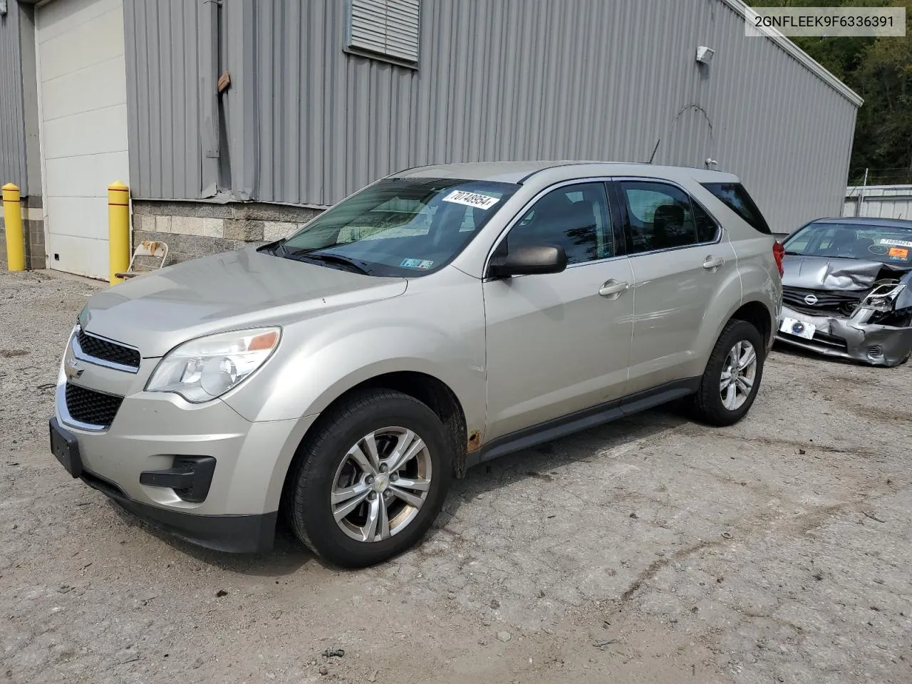 2015 Chevrolet Equinox Ls VIN: 2GNFLEEK9F6336391 Lot: 70748954