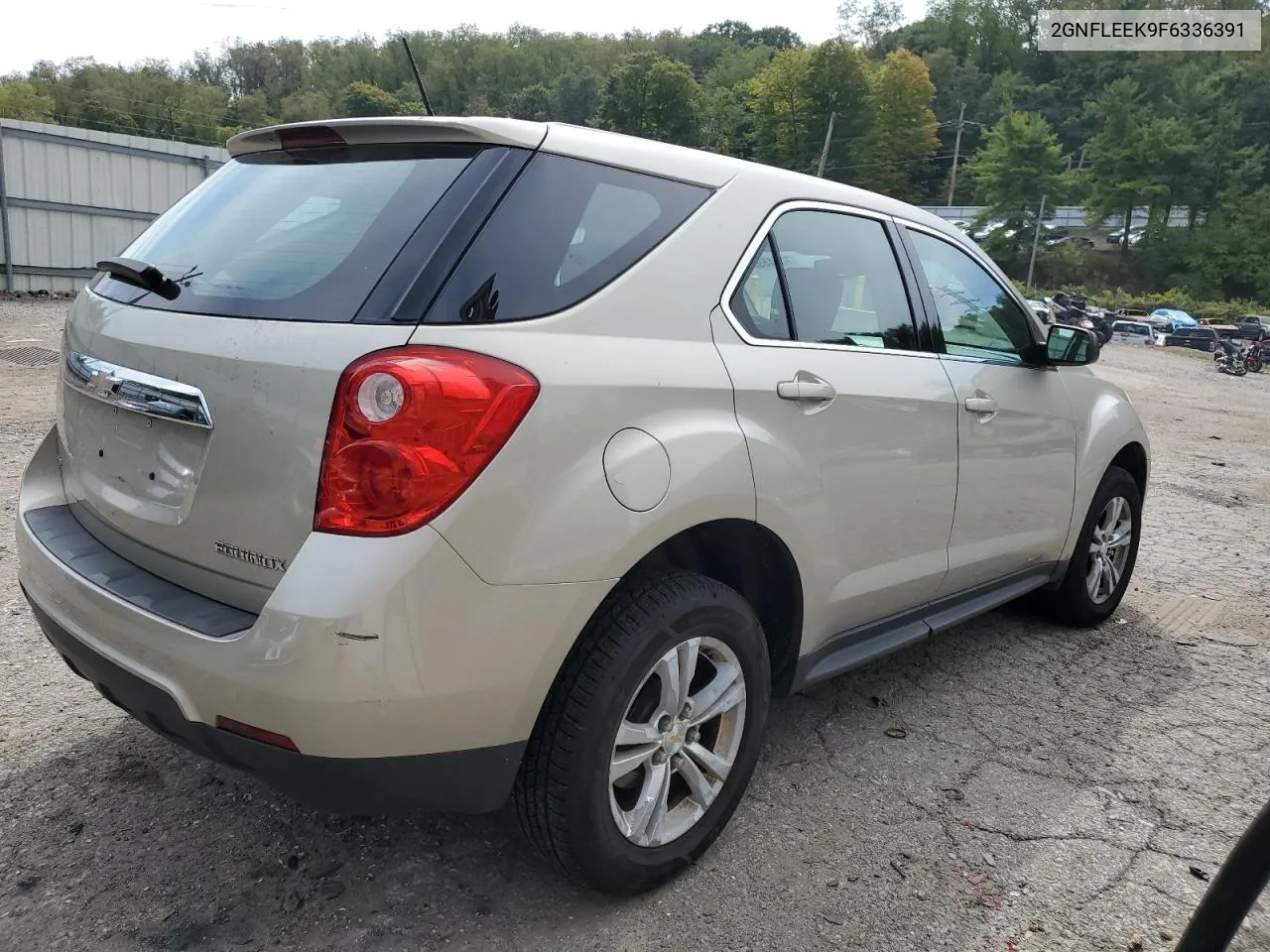 2015 Chevrolet Equinox Ls VIN: 2GNFLEEK9F6336391 Lot: 70748954