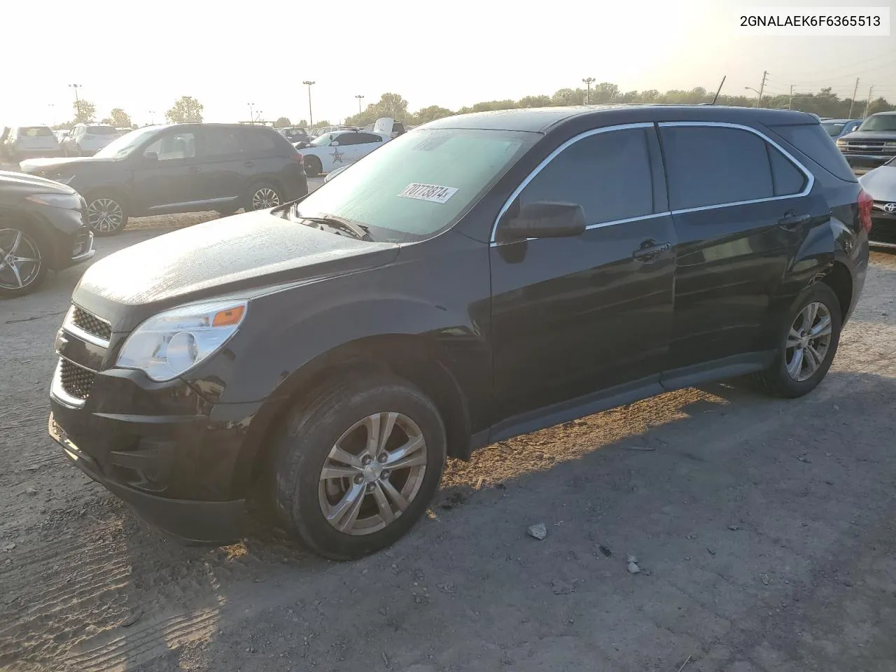 2015 Chevrolet Equinox Ls VIN: 2GNALAEK6F6365513 Lot: 70773874