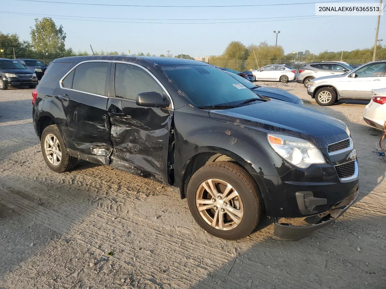 2GNALAEK6F6365513 2015 Chevrolet Equinox Ls