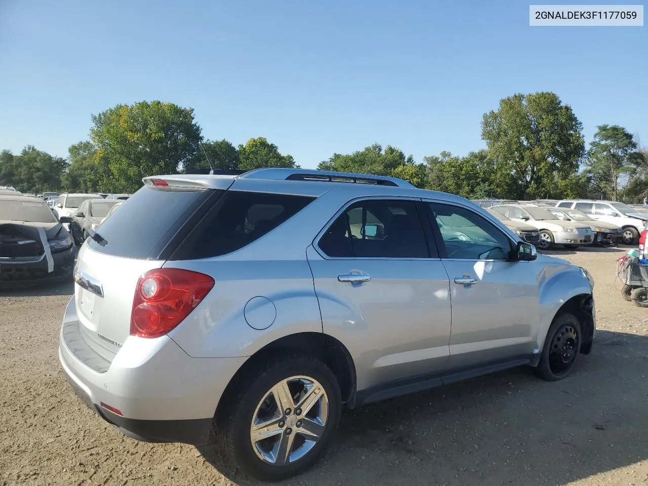 2GNALDEK3F1177059 2015 Chevrolet Equinox Ltz