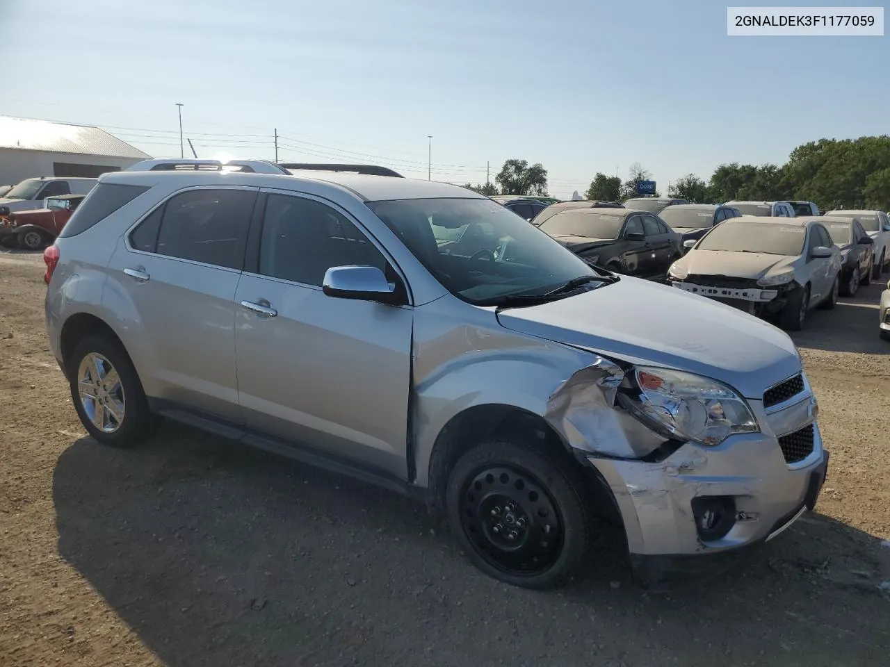 2GNALDEK3F1177059 2015 Chevrolet Equinox Ltz