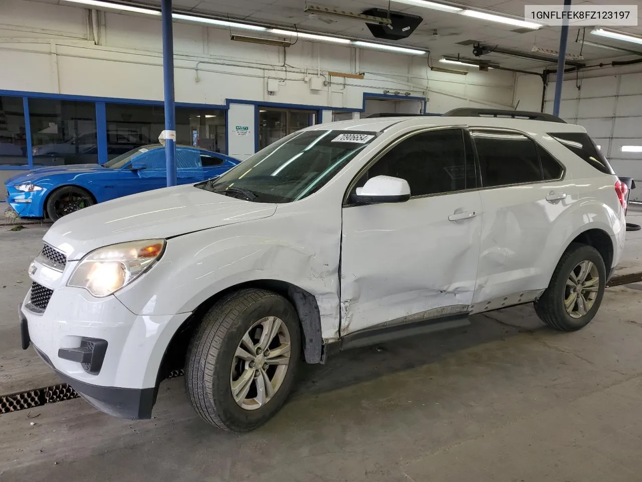 2015 Chevrolet Equinox Lt VIN: 1GNFLFEK8FZ123197 Lot: 70906654