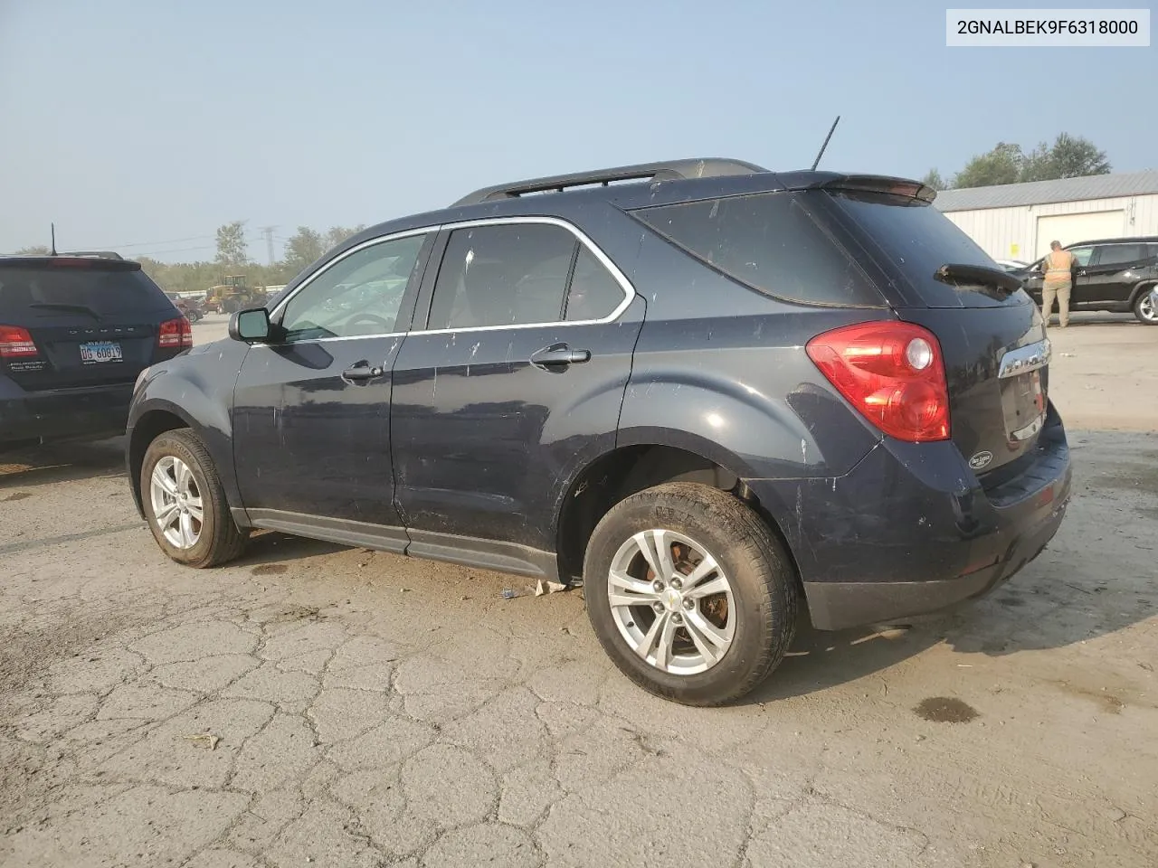 2015 Chevrolet Equinox Lt VIN: 2GNALBEK9F6318000 Lot: 70961854